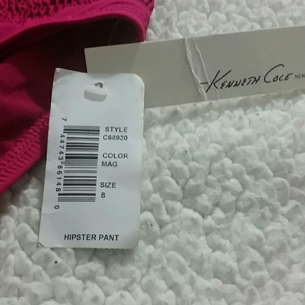 Kenneth Cole New York tankini 2piece bathing suit - Picture 3 of 6